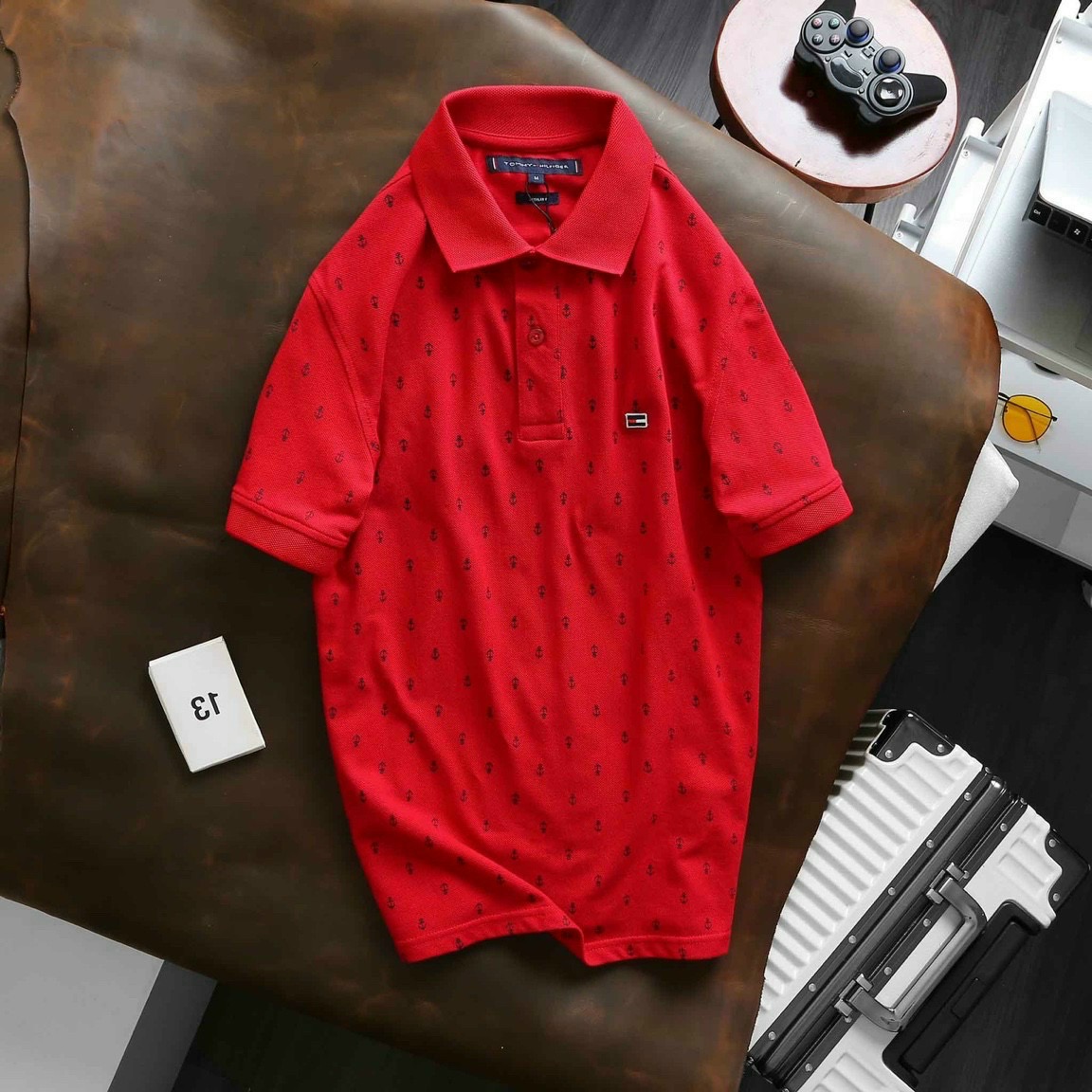 Áo polo nam đỏ