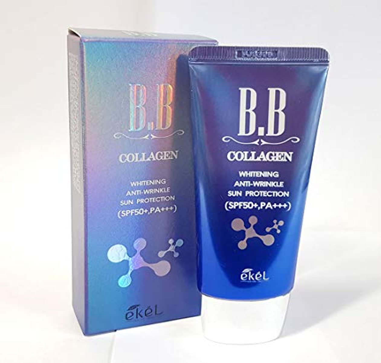 Kem Nền Chống Nắng Che Khuyết Điểm BB Collagen Ekel Nhập Khẩu Hàn Quốc 50ml