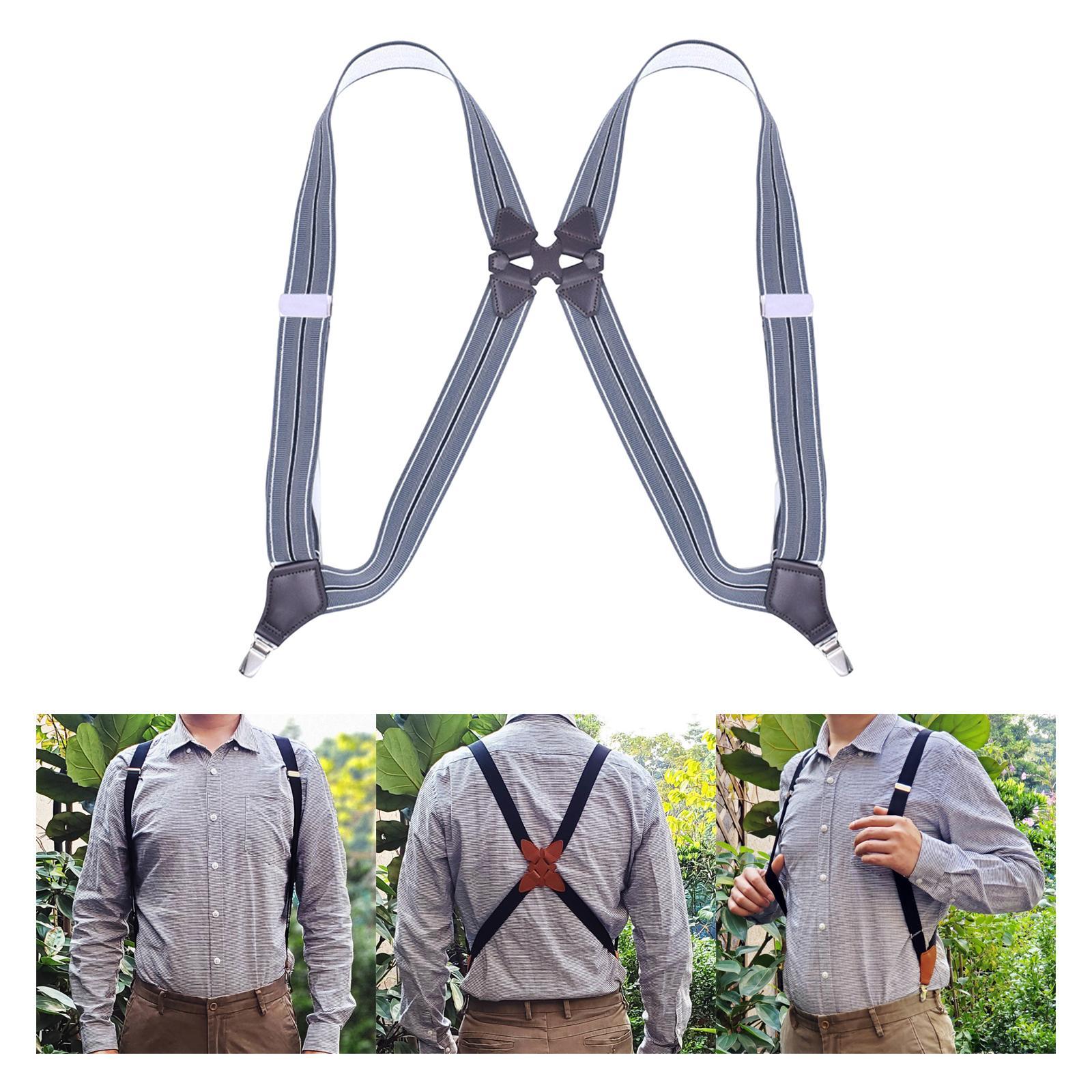 Men Women Suspenders Trousers Suspender Y Shaped Suspender for School Choir Party Wedding