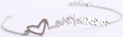 Lắc bạc Loveyouxoxo cao cấp Gix Jewel LT01