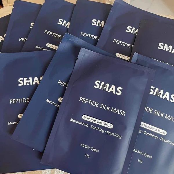 Mặt nạ phục hồi dưỡng ẩm Smas Peptide Silk Mask