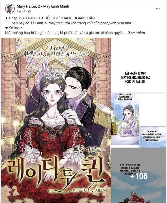 từ tiểu thư thành hoàng hậu - lady to queen chapter 81.1 12