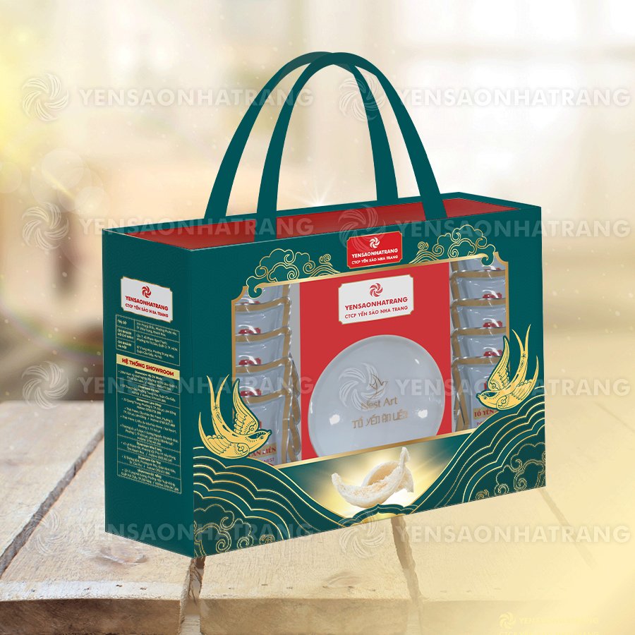 Tổ Yến Chưng Sẵn Dừa Ninh Đa 8 lọ x 90ml