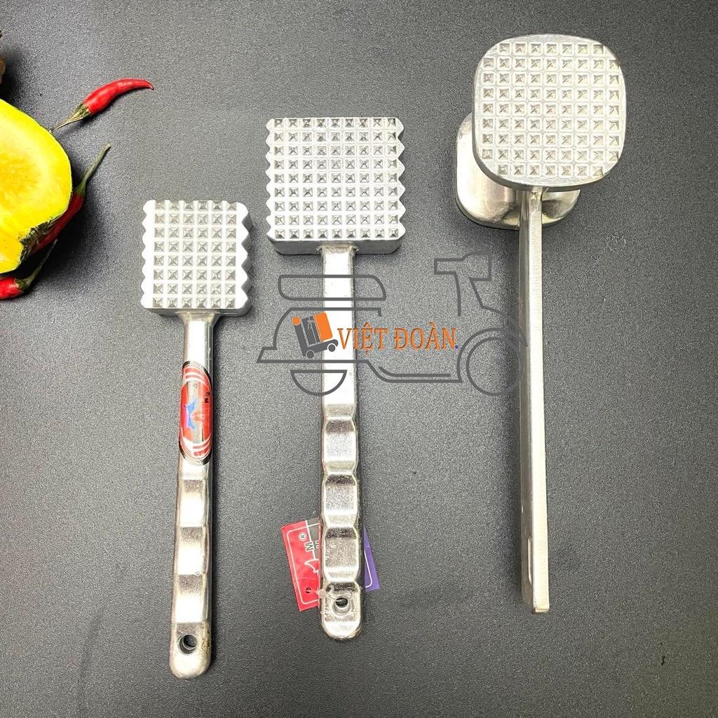 Dụng cụ đập thịt - BÚA đập thịt, hành, tỏi , gừng 23 cm - INOX không rỉ - ĐỒ DÙNG CHUYÊN DỤNG NHÀ BẾP- nhiều size
