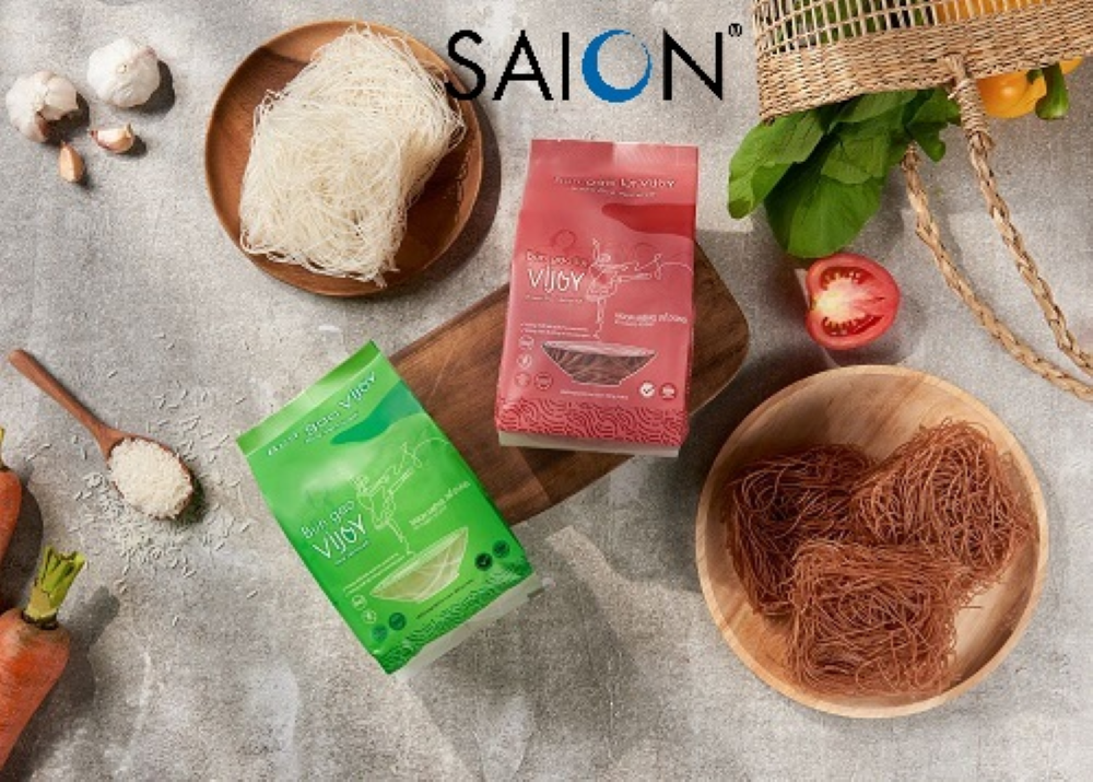 Bún Gạo Lứt VIJOY 200g Làm Từ Gạo Lứt Huyết rồng cao cấp- Bún Gạo Lứt Healthy - Giàu Dinh Dưỡng - Ăn Kiêng - Saion Official