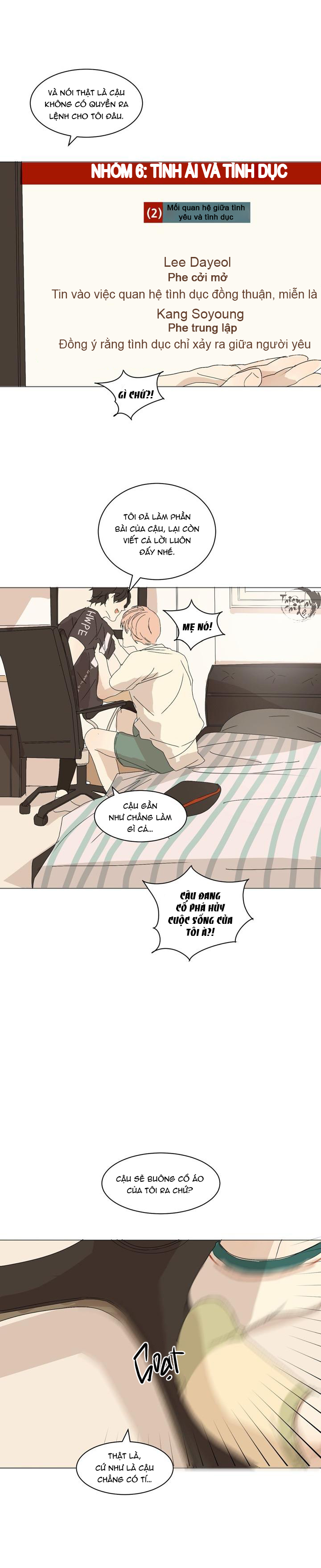 tựa lên vai người chapter 3 25