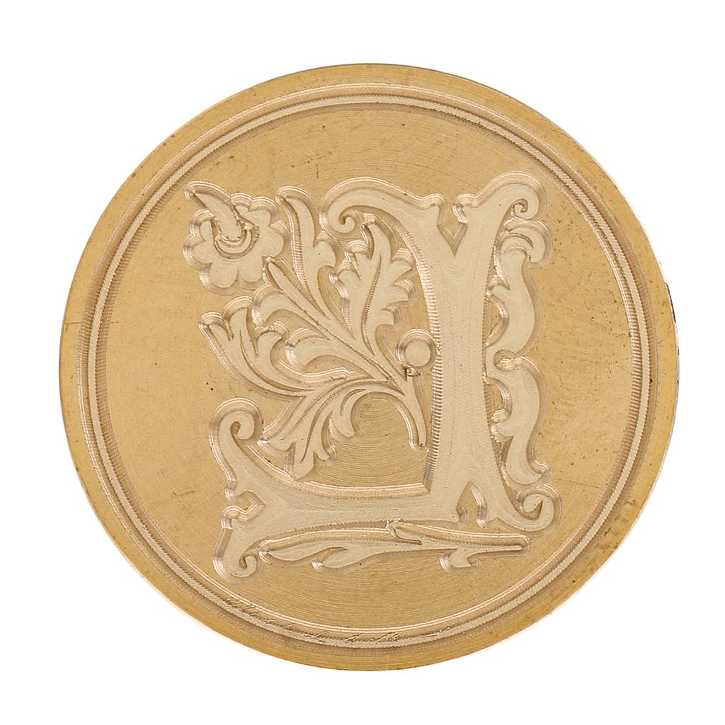 1PC Retro Letter A-Z Sealing Wax Classic Initial Wax Seal Stamps Alphabet DIY Decorative Letter Wooden Stamps Craft Gift