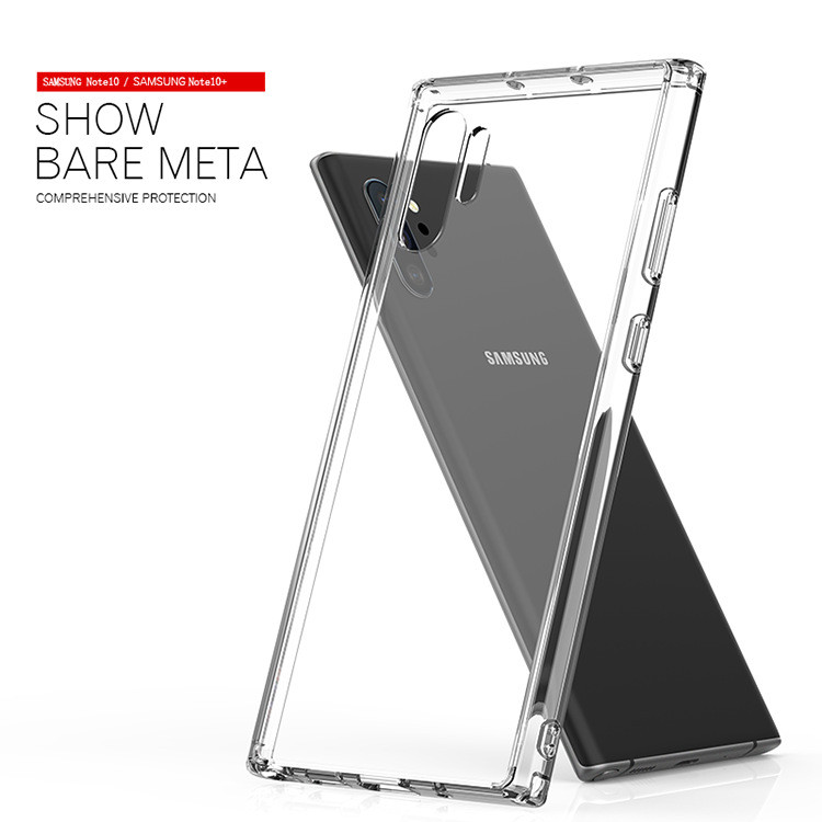Ốp lưng chống sốc cho Samsung Galaxy Note 10 Plus hiệu Likgus Crashproof - Hàng nhập khẩu