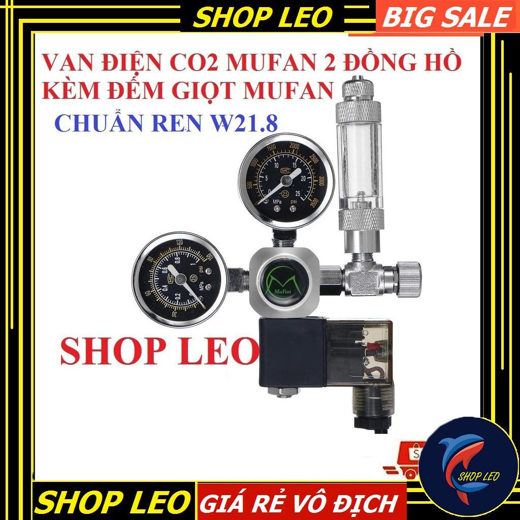 VAN ĐIỆN CO2 MUFAN CHUẨN REN W21.8 - VAN ĐIỆN TINH CHỈNH CO2