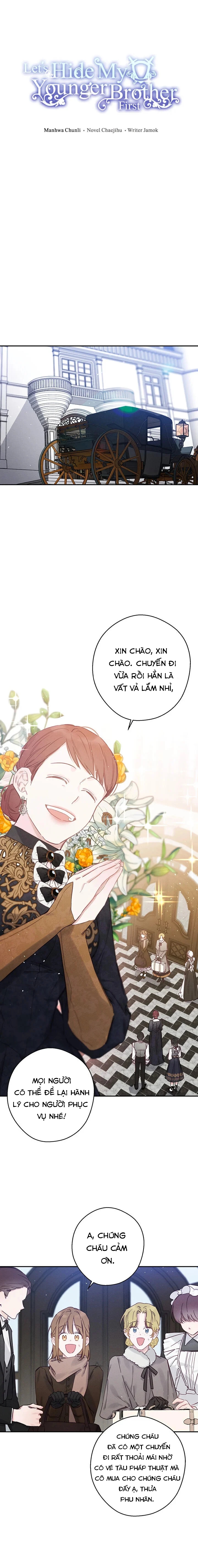 cứ giấu em trai tôi trước đi đã chapter 24.1 12