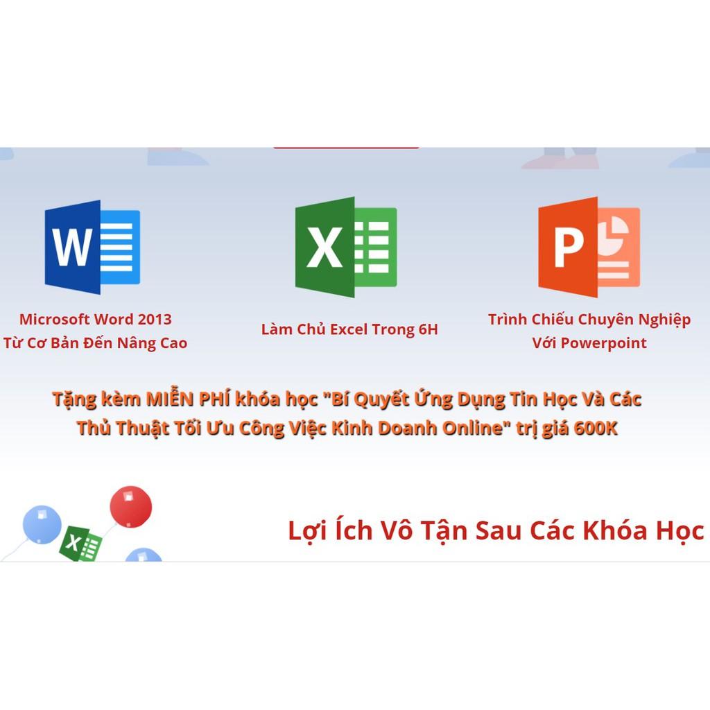 - Combo 4 FULL khóa học THÀNH THẠO TIN HỌC VĂN PHÒNG - [UNICA.VN