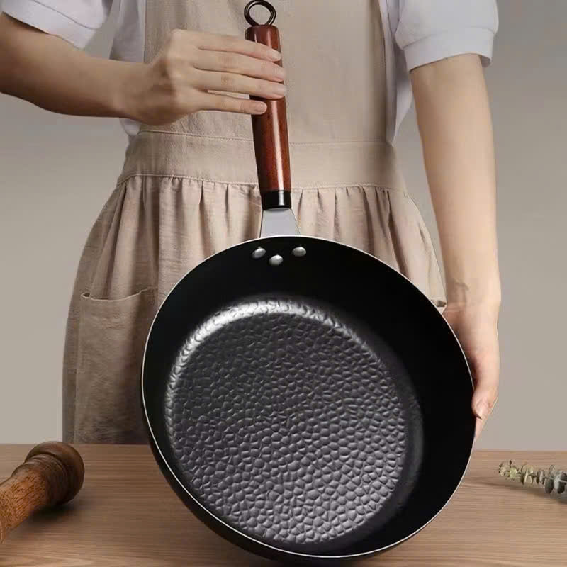 Chảo Vân Đá Chống Dính 3 Lớp Size 28cm, Chảo Chiên Ngập Dầu Sâu Lòng  - HÀNG CHÍNH HÃNG MINIIN
