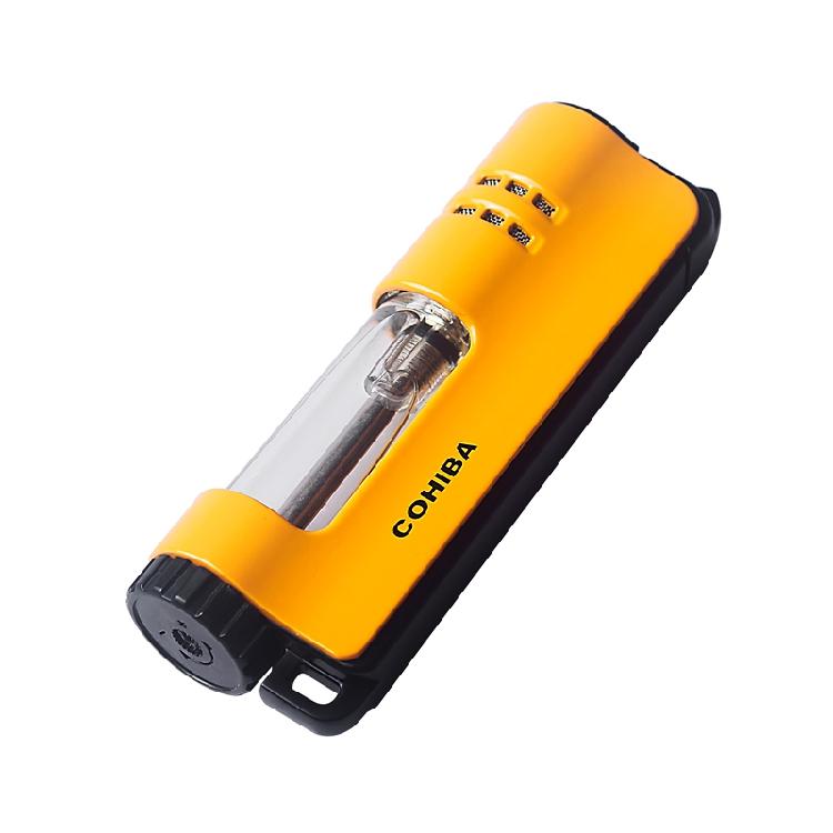 Vỏ Hột Quẹt Bật Lửa Khò 1 Tia  COB-155 Thiết Kế Đẹp Độc Lạ Lửa Khò Mạnh Mẽ - Dùng Gas Cao Cấp (KHÔNG XĂNG KHÔNG GAS)