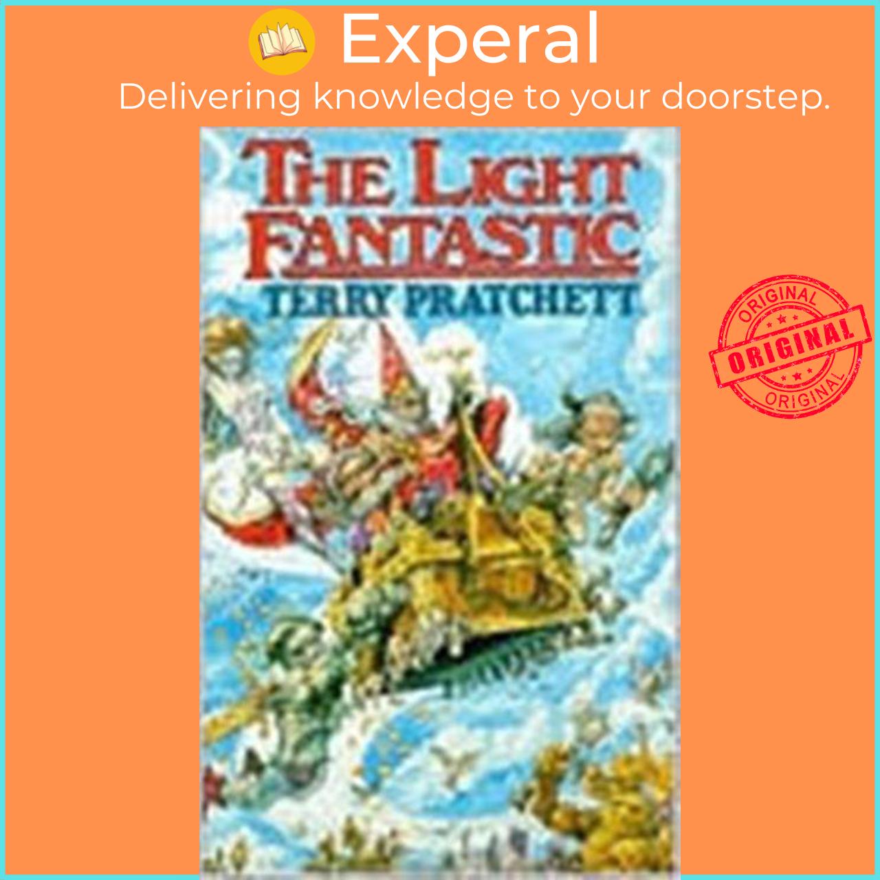 Sách - The Light Fantastic by Terry Pratchett (UK edition, hardcover)