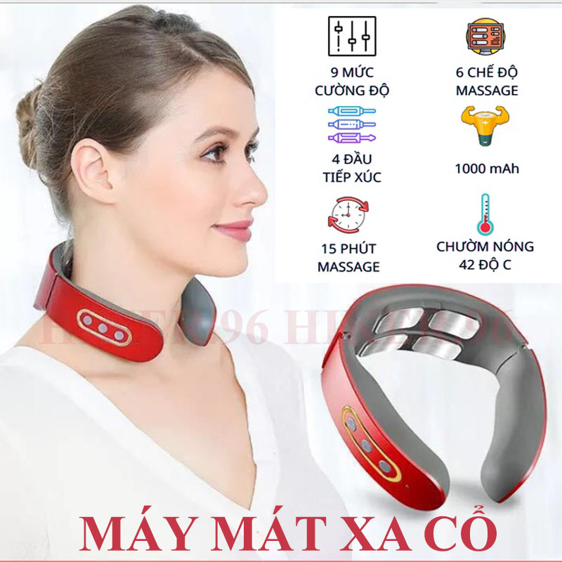 Máy mát xa cổ vai gáy trị liệu cao cấp - Máy matxa cổ