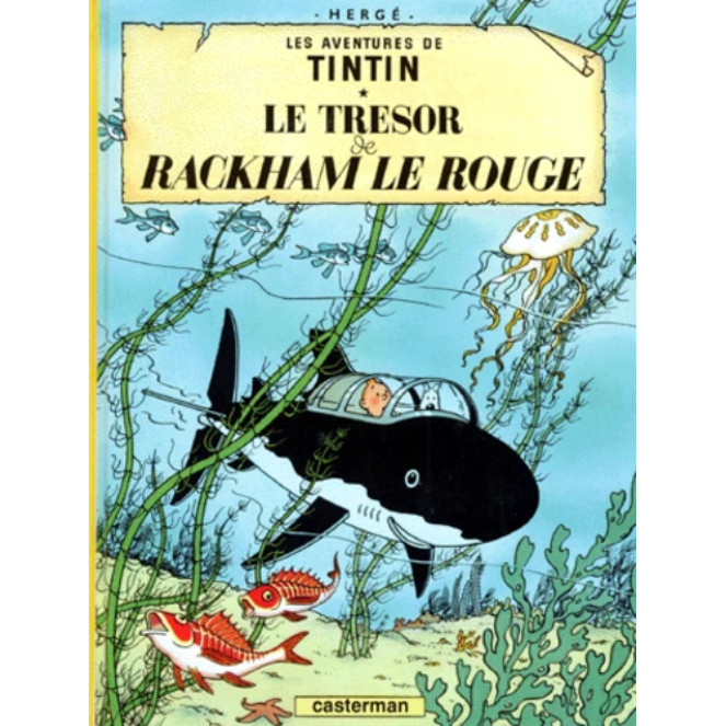 Truyện tranh tiếng Pháp: Tintin - T12 - Le Tresor De Rackham Le Rouge