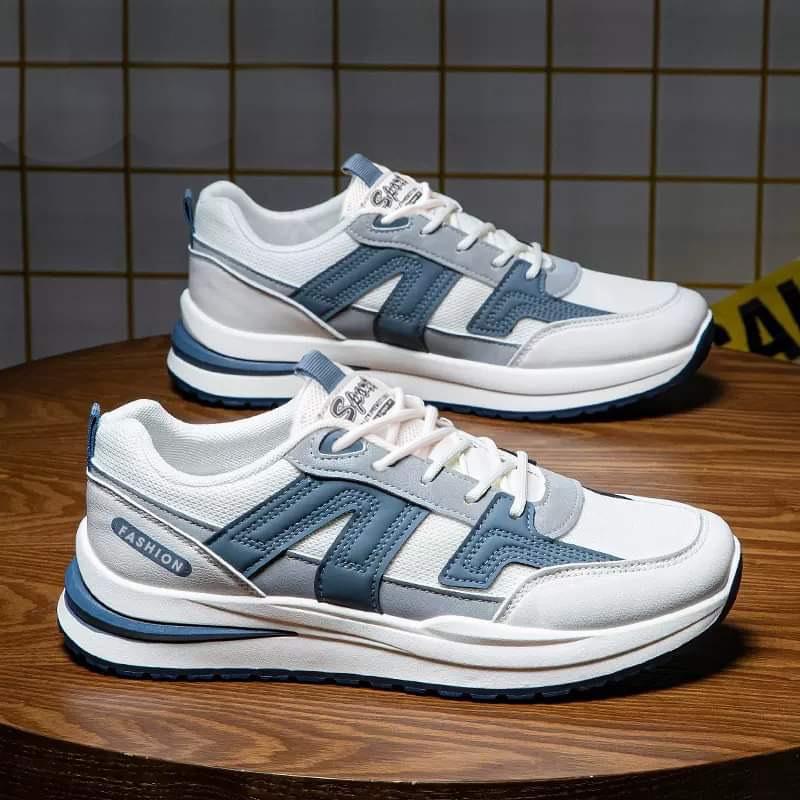 Giày Sneaker Nam, Giày Thể Thao Nam Thoáng Khí Phong Cách Trẻ Trung