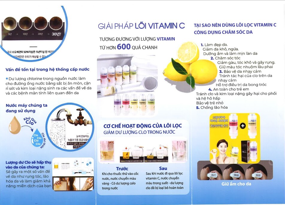 Lõi lọc Vitamin C giành cho vòi hoa sen