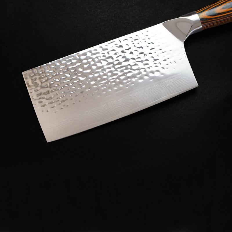 DAO - DAO BẾP NHẬT BẢN USUBA THÉP DAMASCUS MÃ KDT113 nt topcomshop vn