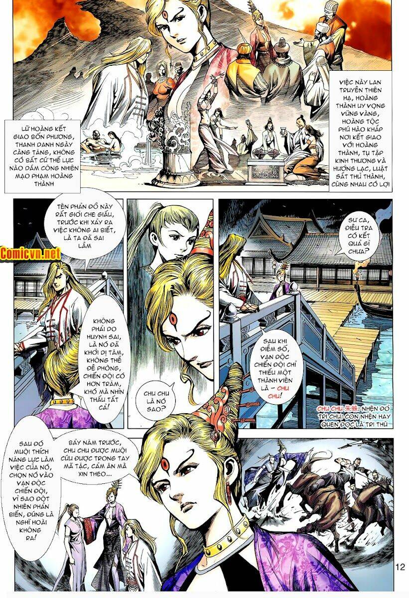 thiên tử truyền kỳ 8 - thương thiên bá hoàng chapter 11 12