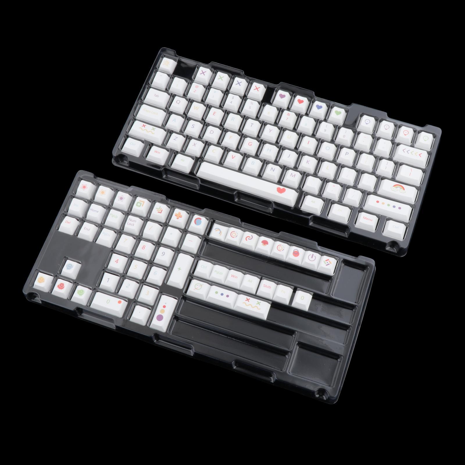 PBT 126 Keys DIY for Switch Gaming Keyboard