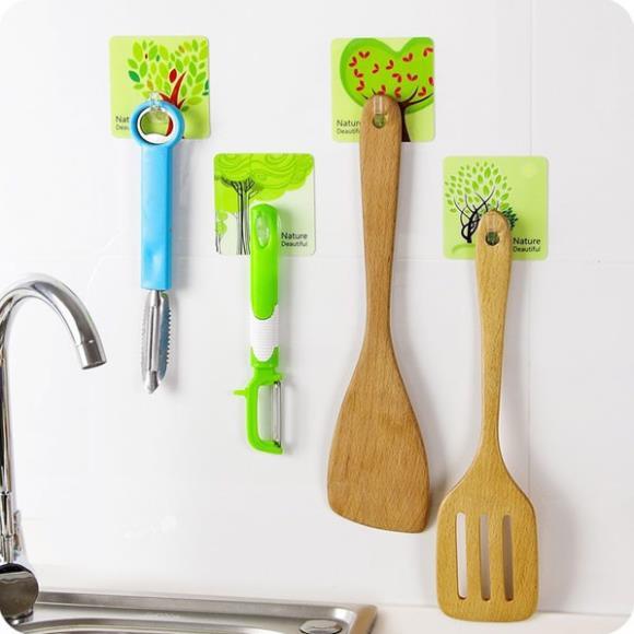 Bộ 2 móc treo dán tường 3d