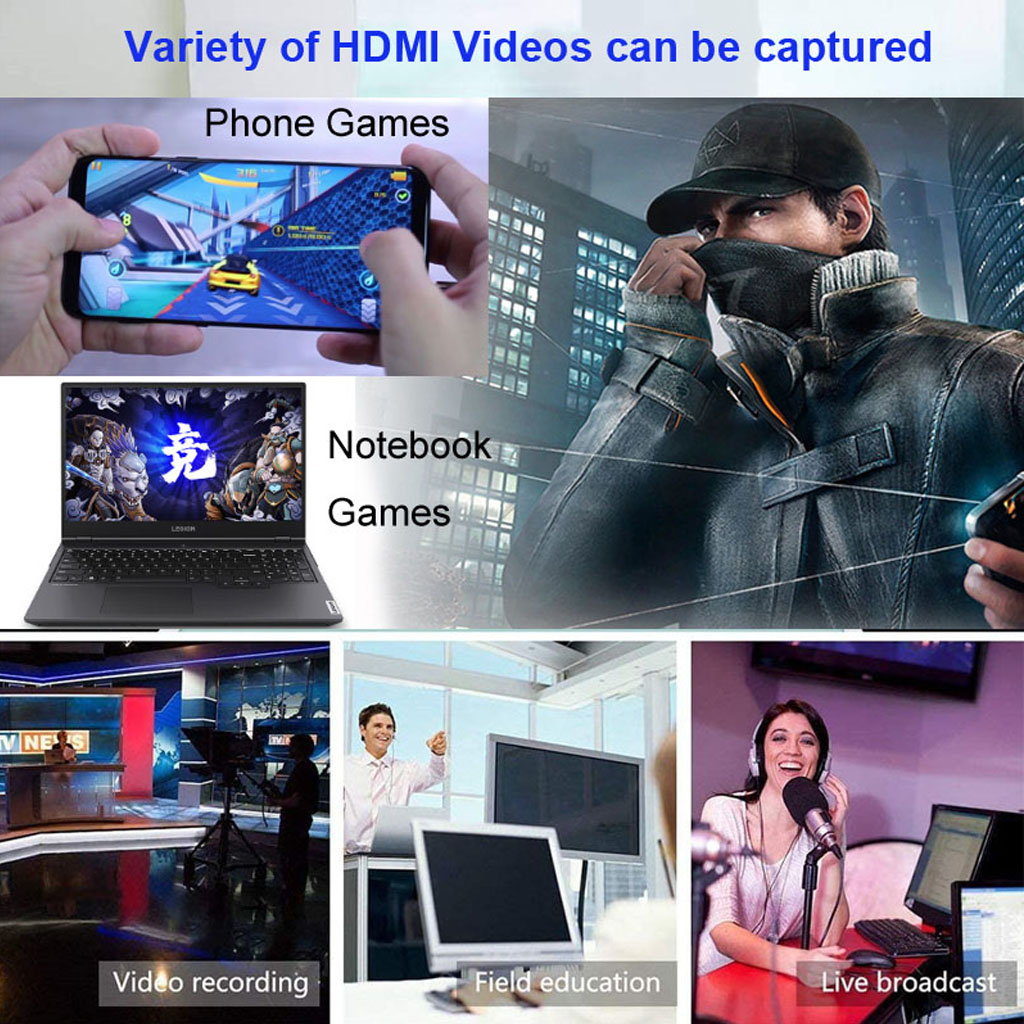 Ezcap 321B GameLink RAW 4K hộp Video Game Capture hdmi to usb 3 0 livestream obs hỗ trợ 1080p Tương Thích Với Các Hệ Thống Windows/Mac/Linux - hàng nhập khẩu