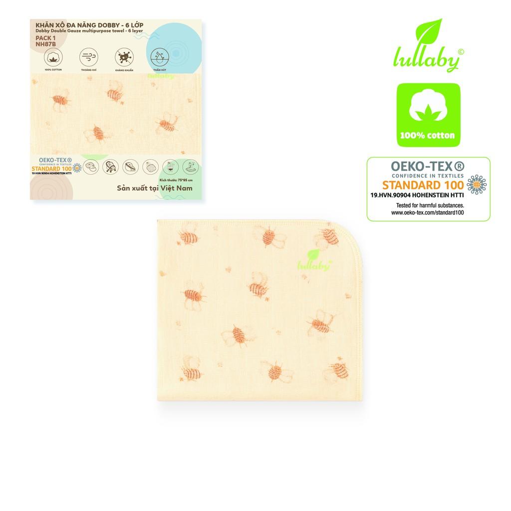 LULLABY - Khăn xô đa năng Dobby kt75x95 NH87B