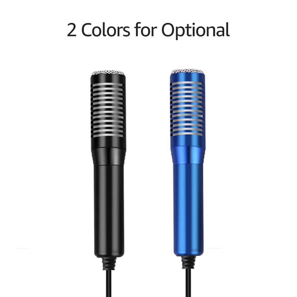Bộ ngưng tụ điện có dây mini USB Micrô với chân đế mini chống va đập cho PC Máy tính xách tay Trò chơi chơi nhạc
