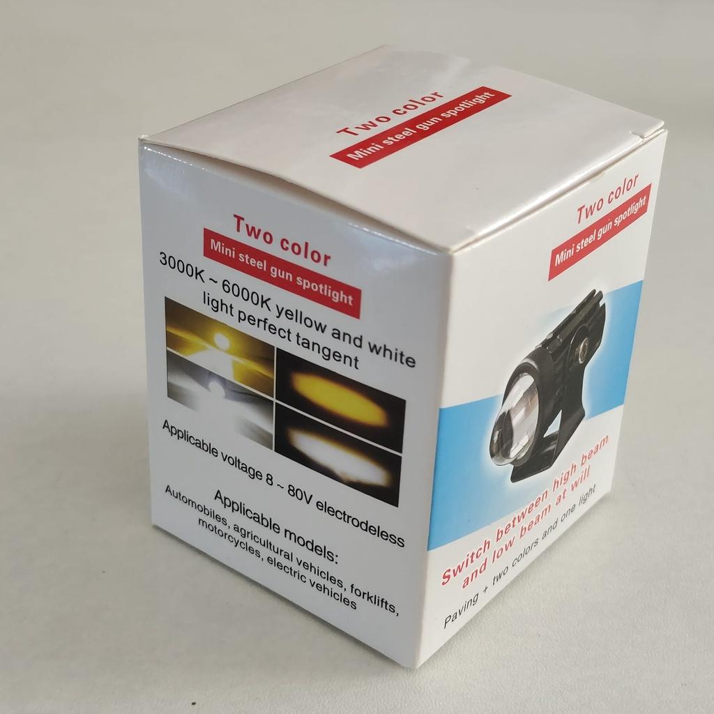 Bóng Đèn Pha LED H6 BA20D H4 Mini Chống Nước