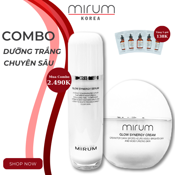 COMBO Dưỡng trắng chuyên sâu, mờ nám và tàn nhang + Tặng 5 gói Ampoule sáng da, xóa nám, tàn nhang 10ml