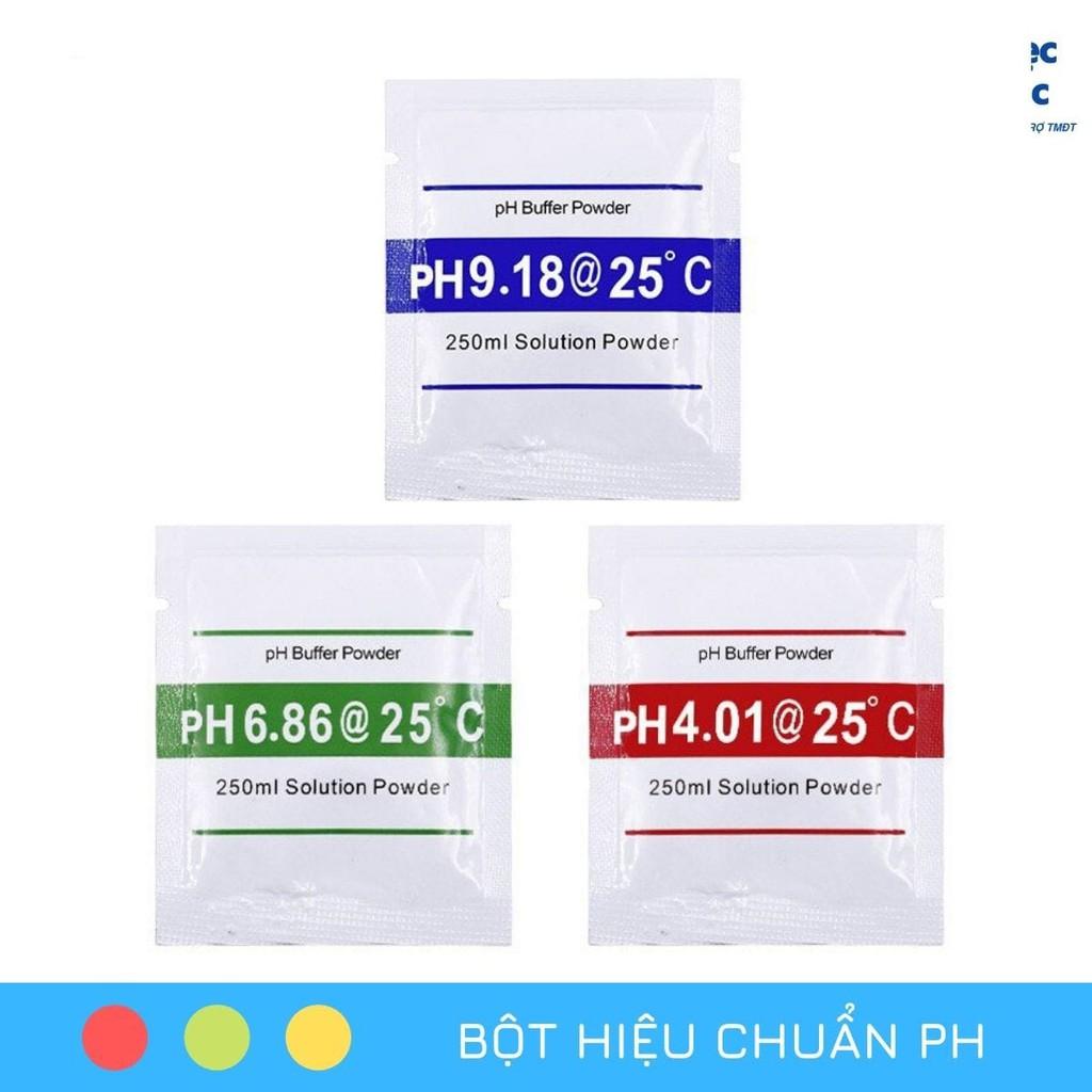 Bộ 3 Gói bột hiệu chỉnh độ PH 4.0 6.86 và 9.01