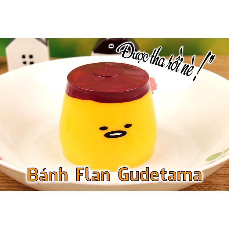 Bánh Flan - Pudding Gudetama (Tròn)- _bán giá sốc 6 in 1