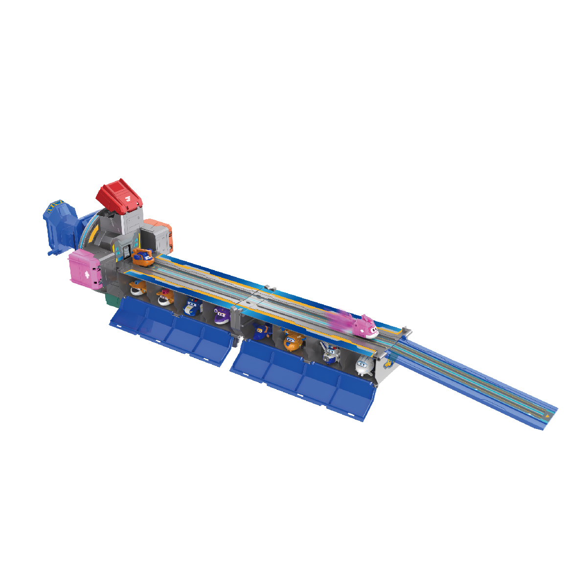 Đồ Chơi Tàu Bay Vũ Trụ Siêu Thần Tốc Kèm 2 Robot Biến Hình SUPERWINGS EU780820
