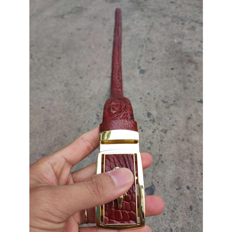 Thắt Lưng Da Cá Sấu. Gù Cá Sấu Đẹp Sang Chảnh TS119V