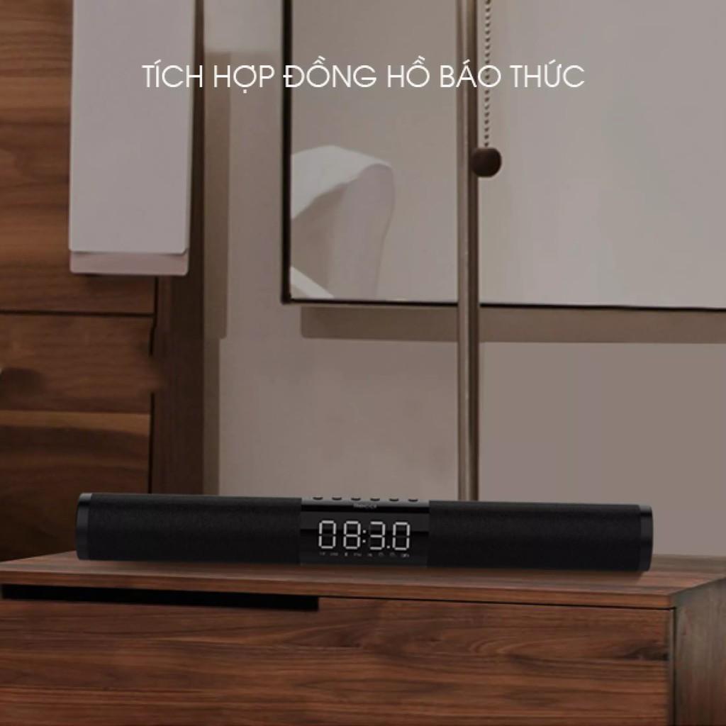 Loa bluetooth soundBar R1 âm thanh sống động tích hợp đồng hồ led nghe nhạc hát karaoke... bảo hành 12 tháng