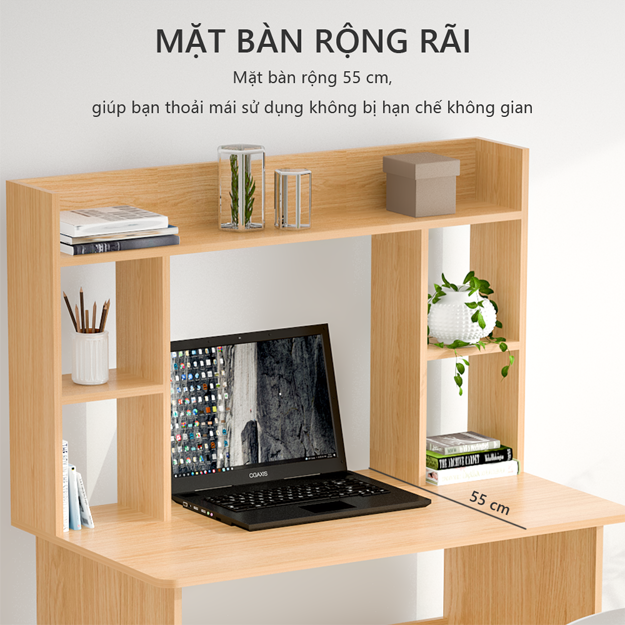 Bàn học cho bé size nhỏ màu vân gỗ GP161B