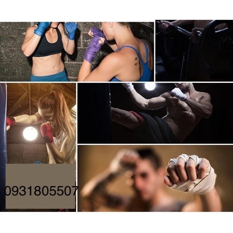 Băng Boxing, Băng Quấn Tay Đấm Bốc Võ Thuật 5m, Dây Quấn Tán Thủ Muay Thái Mma Handraps Boxing (1 Cặp) -LYLY SPORTS
