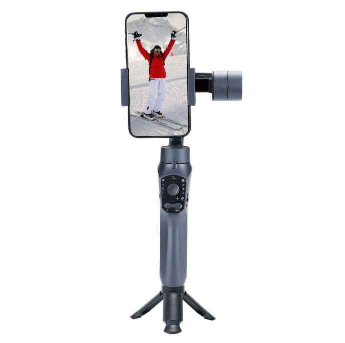 Gậy Chống Rung 3 Trục ổn định Tech 3-Axis Gimbal F10 Pro - tặng chân đỡ