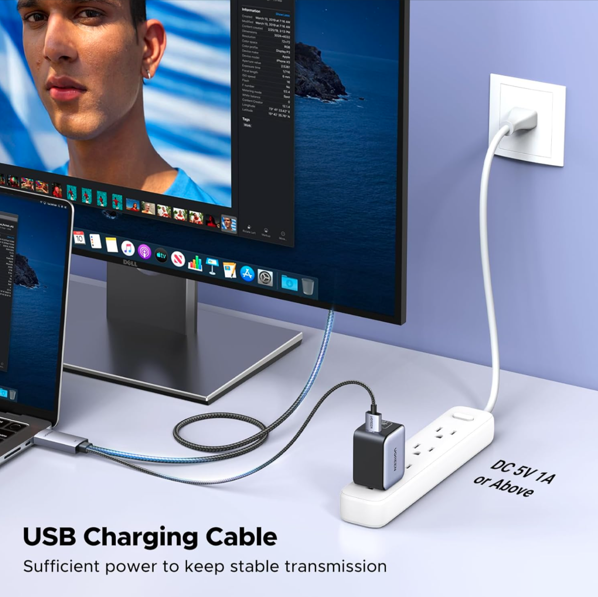 Cáp chuyển HDMI sang Displayport hỗ trợ 4K dài 2m Ugreen 55329 HD169 - Hàng chính hãng