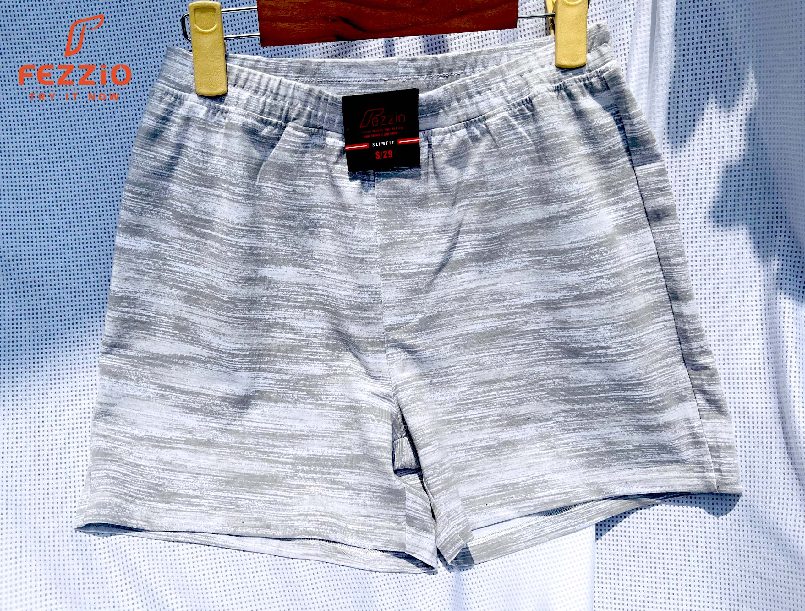 Quần ngủ nam, boxer nam, quần đùi nam mặc nhà thun 100% cotton thương hiệu Fezzio chính hãng