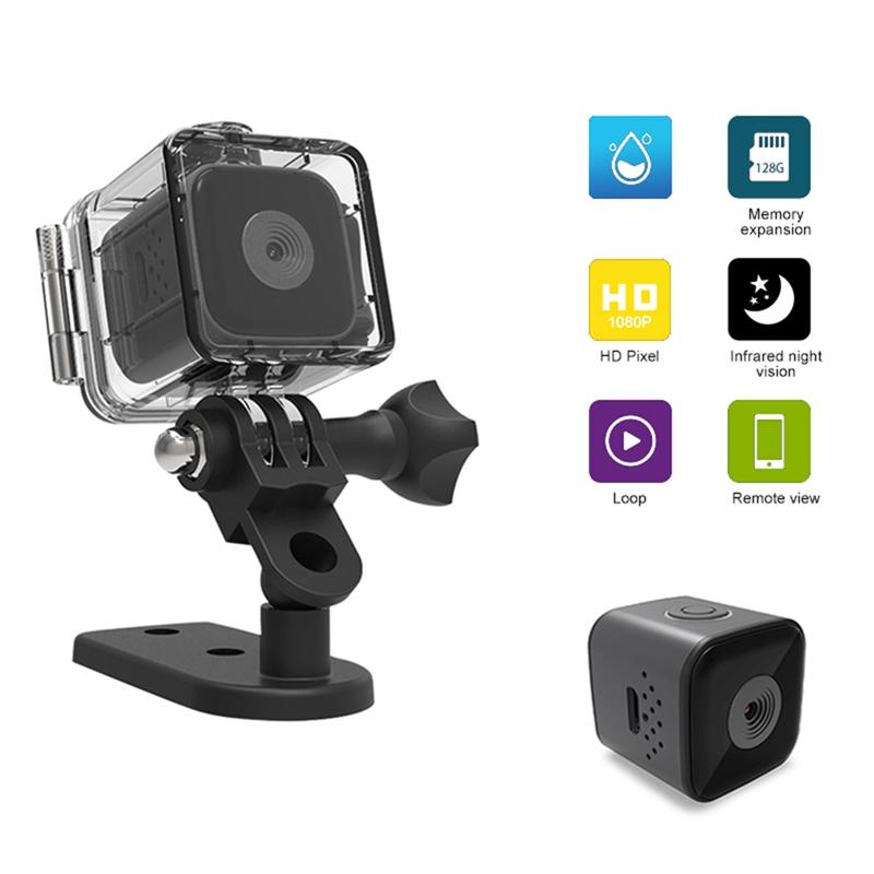 Máy ảnh hành động mini HD 1080p Camera thể thao ngoài trời máy quay phim Mini Video quay video Lặn máy ảnh lặn