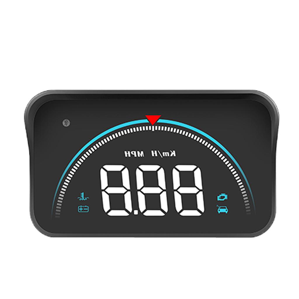 M8 Head up Display Smart OBD2 HUD Auto Digital Meter Port Warning Alarm System