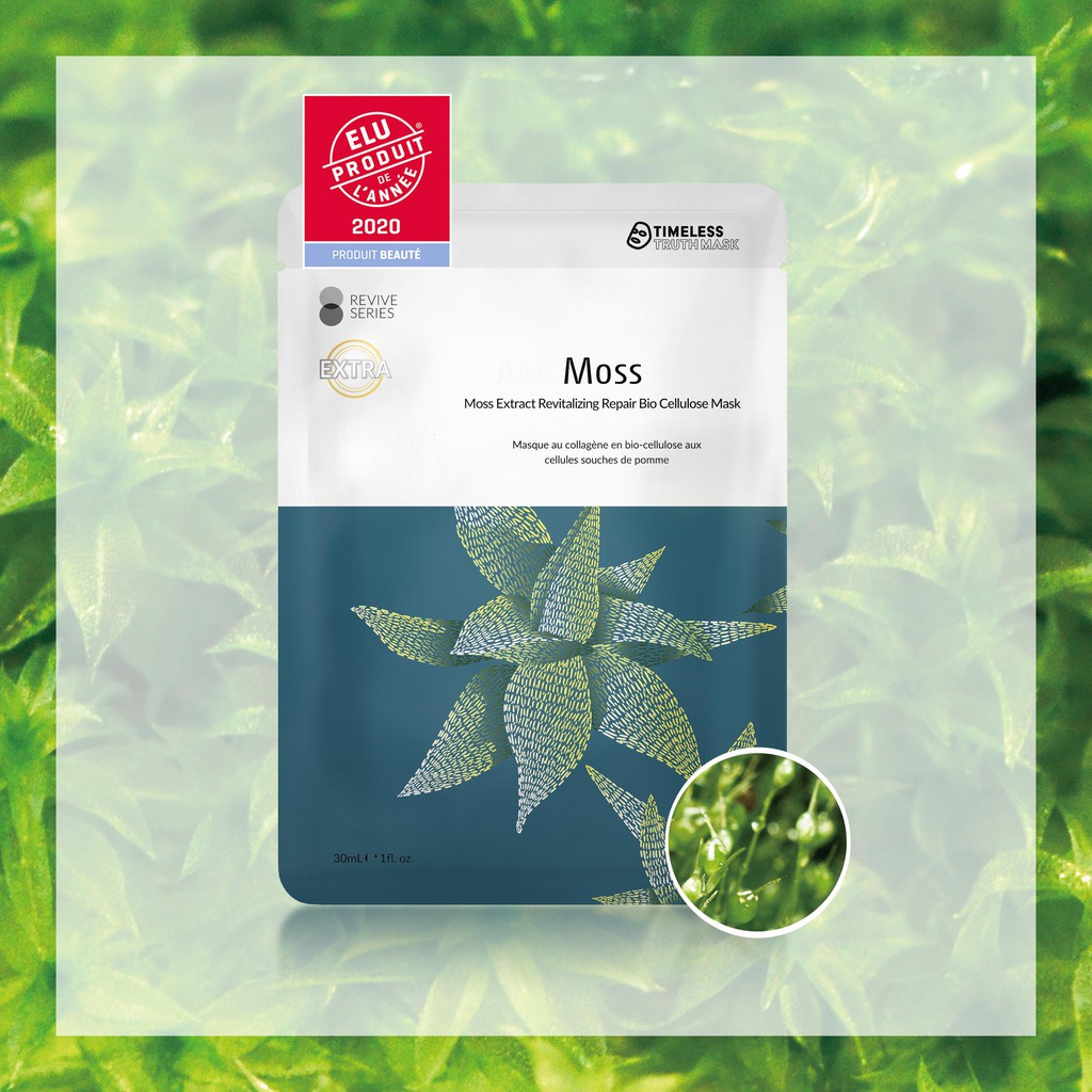 Mặt nạ phục hồi da, chống lão hoá chiết xuất từ Rêu Timeless Truth Mask - Moss Extract