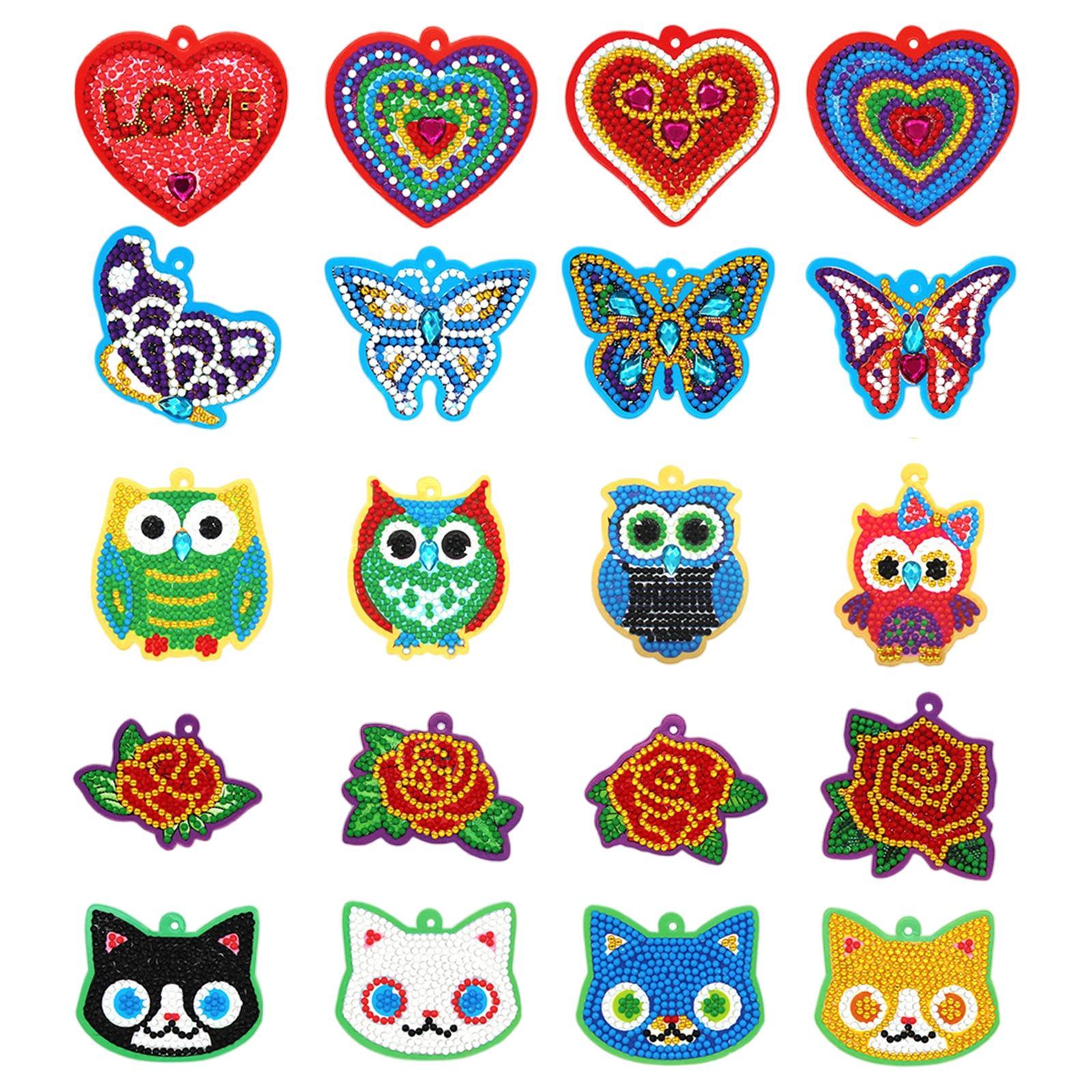Cartoon DIY Full Drill Embroidery Kits Ornament Home Decor