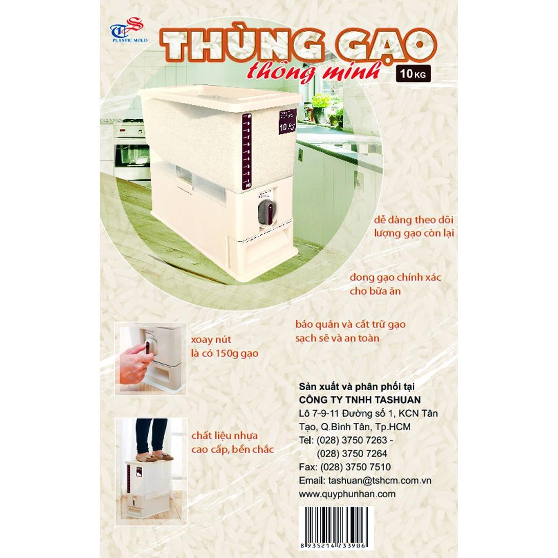 Thùng gạo 10kg Ts-3626B