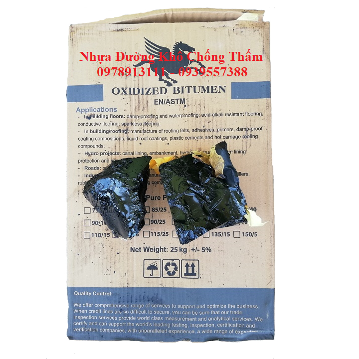 NHỰA ĐƯỜNG CỨNG CHỐNG THẤM HỘP 10KG