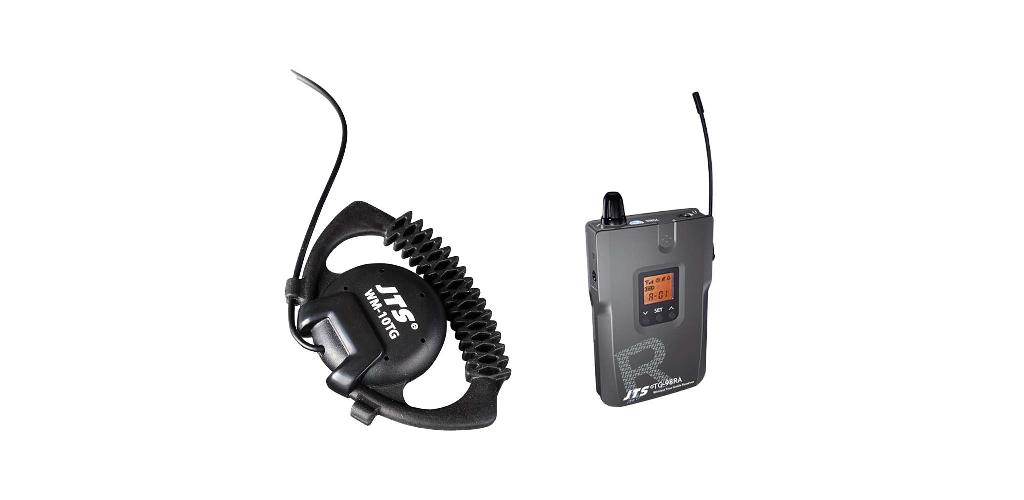 TG-98RA/WM-10TG Bộ tai nghe cho hướng dẫn viên JTS - HÀNG CHÍNH HÃNG