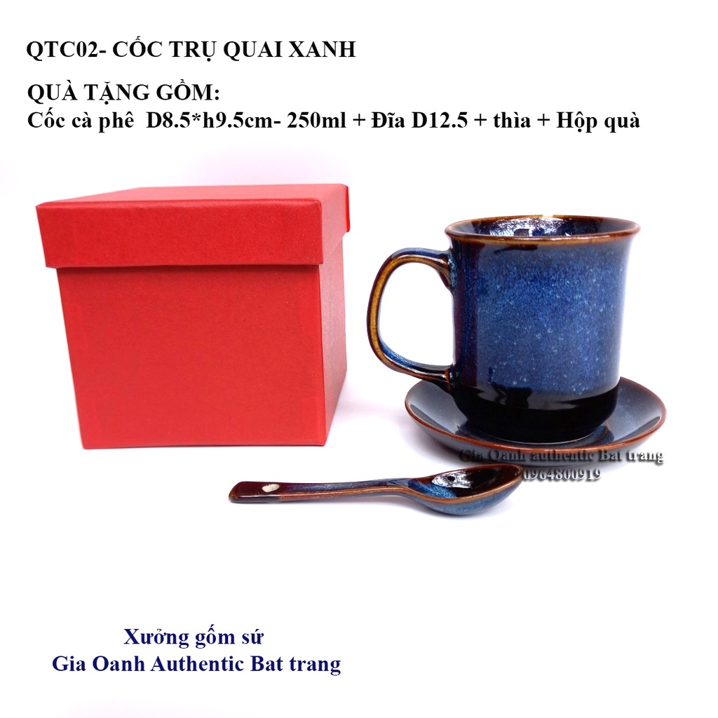 Bộ quà tặng cốc uống trà, uống cà phê- quà tặng cho dịp Lễ, TẾT, SINH NHẬT và TẶNG bạn bè- độc đáo VÀ SANG TRỌNG