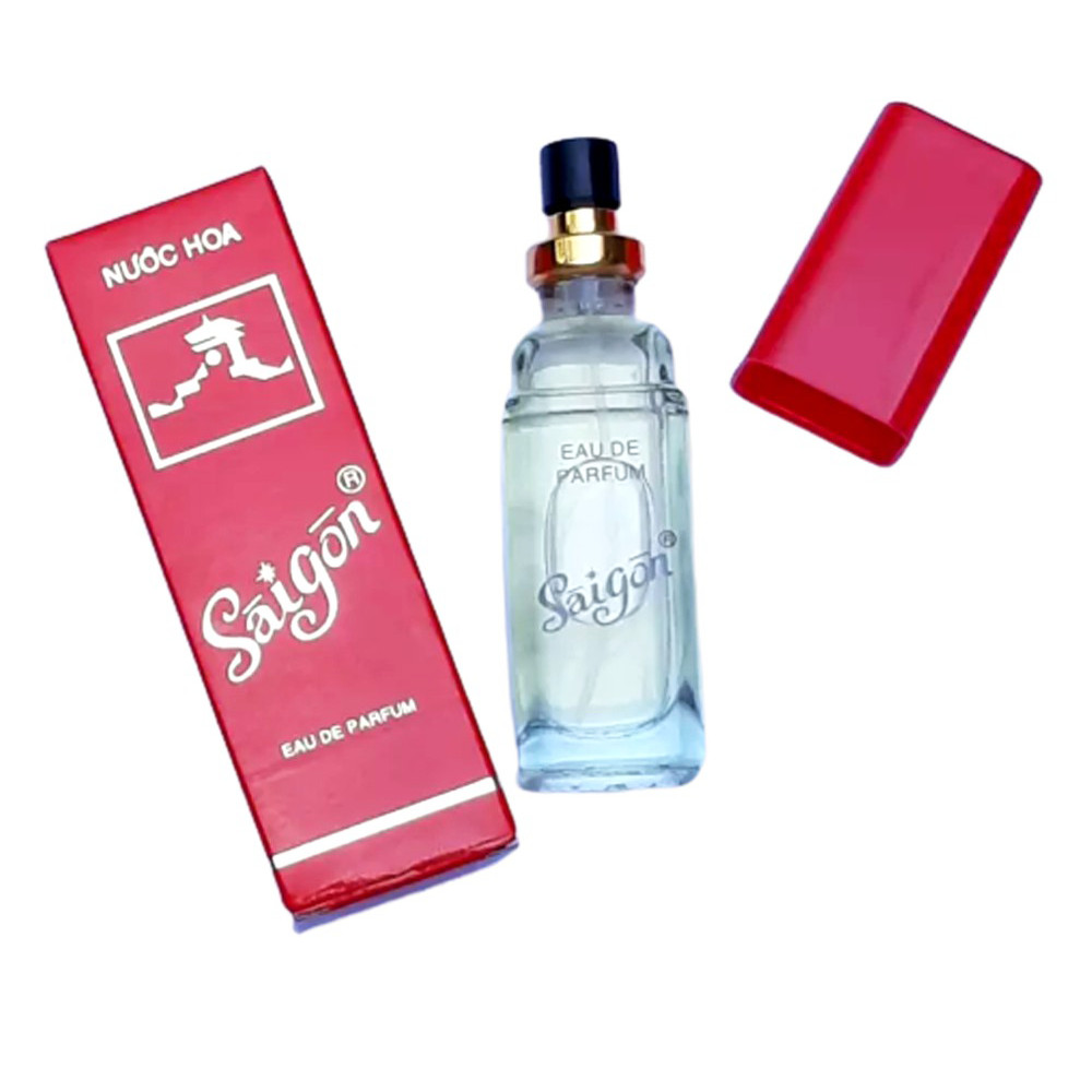 Combo 2 Chai Nước hoa Sài Gòn đỏ Eau De Perfume 27ml/chai